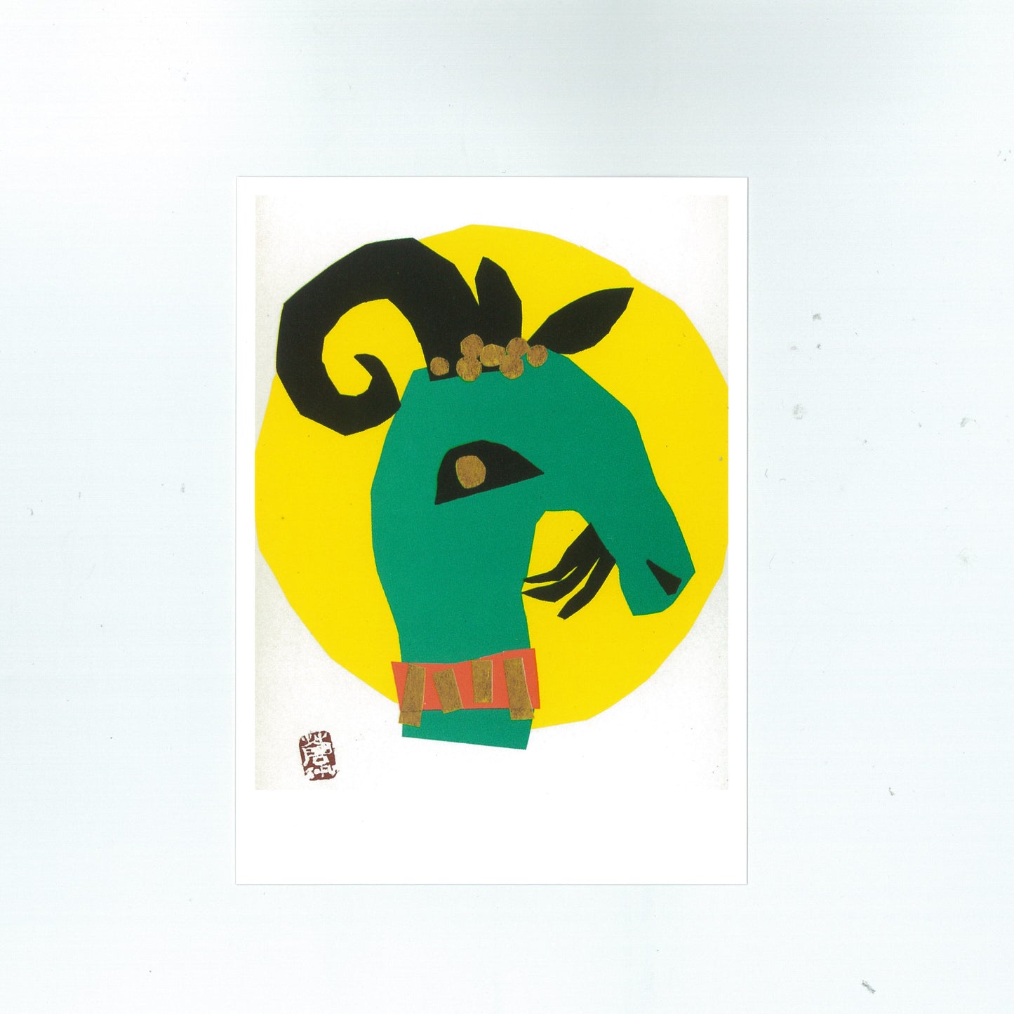 蒼風切り紙絵セット(金色)