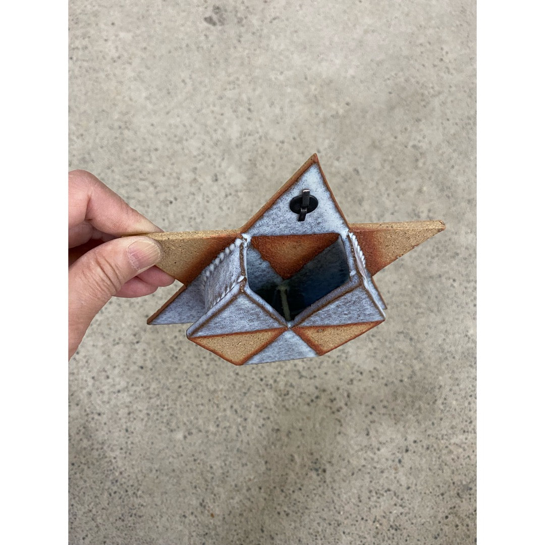 Sogetsu Pottery Studio Original Flower Vase "Star"