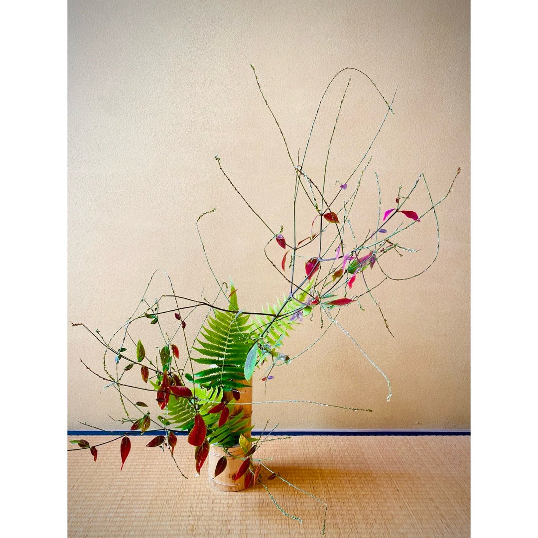 Bamboo flower vase (throwing)