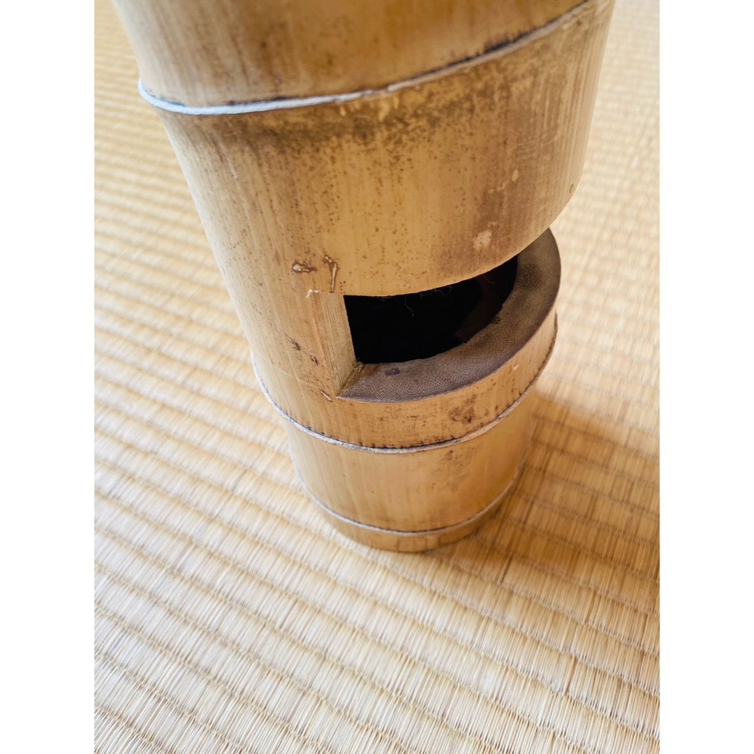 Bamboo flower vase (throwing)