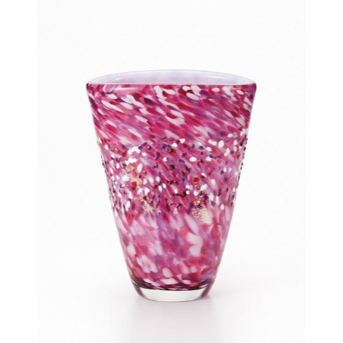 Glass Fan Vase Hanaakari