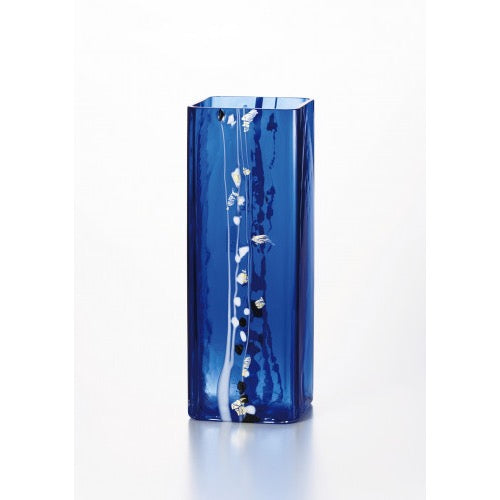 Glass Square Blue