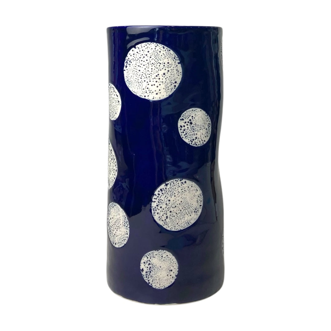 Lapis Lazuli Polka Dots