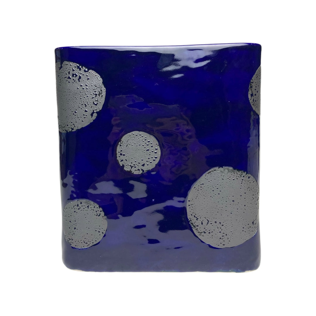 Lapis Lazuli Polka Dots Long Rectangular Insert