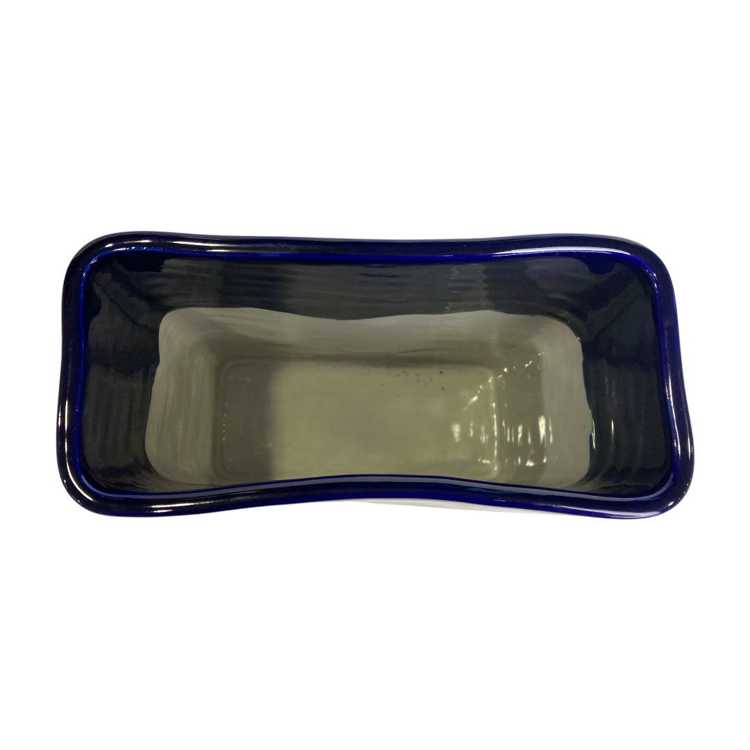 Lapis Lazuli Polka Dots Long Rectangular Insert