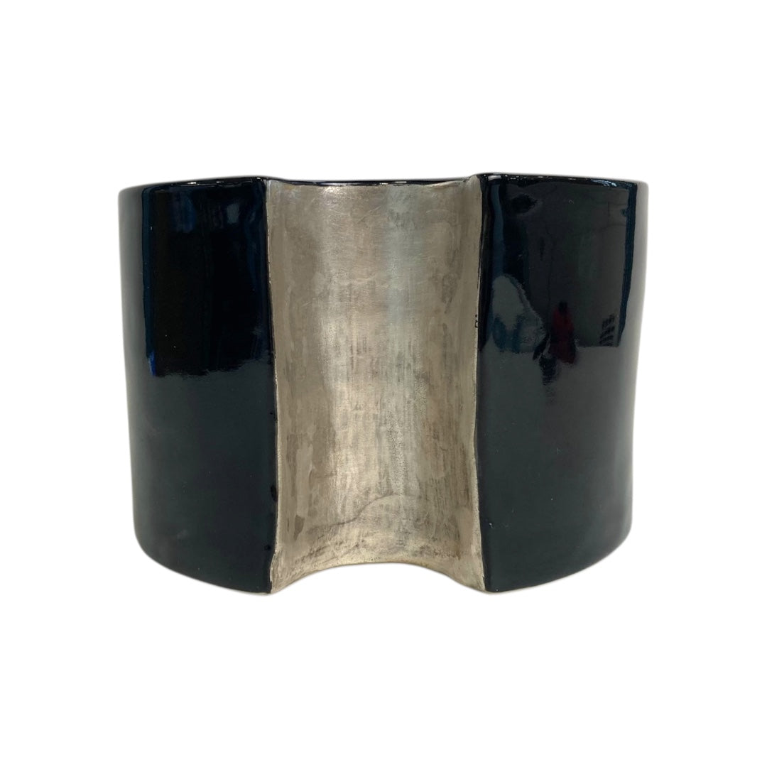 Black and silver