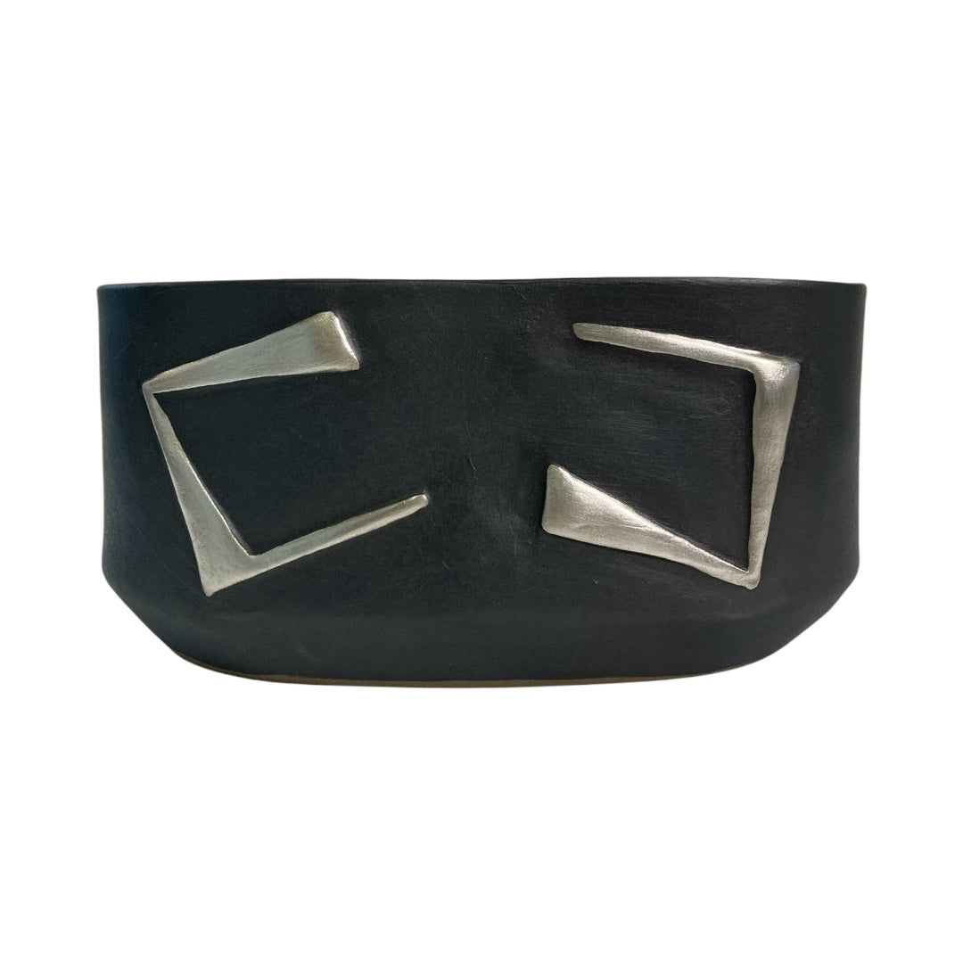 Black mud silver
