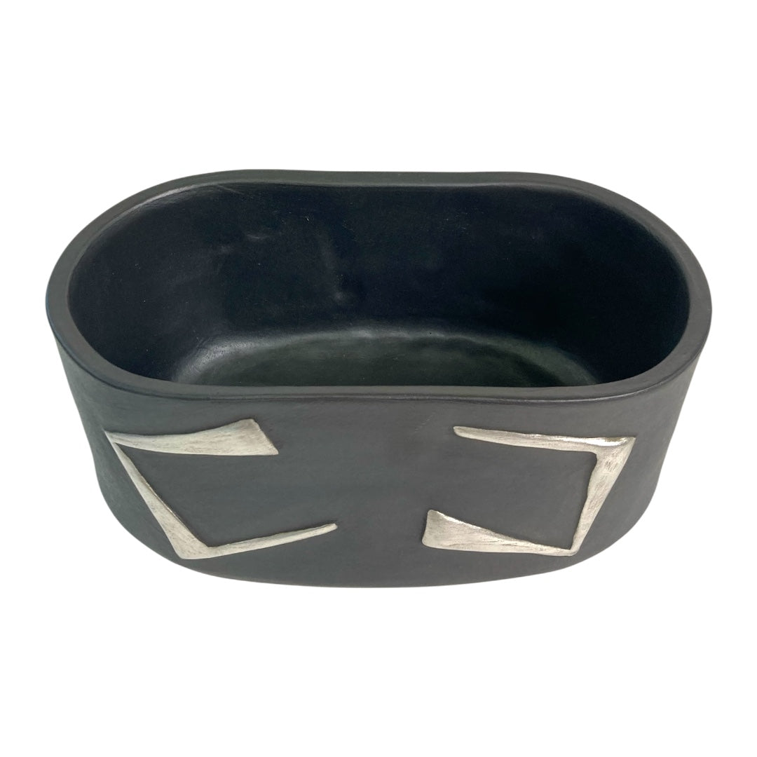 Black mud silver
