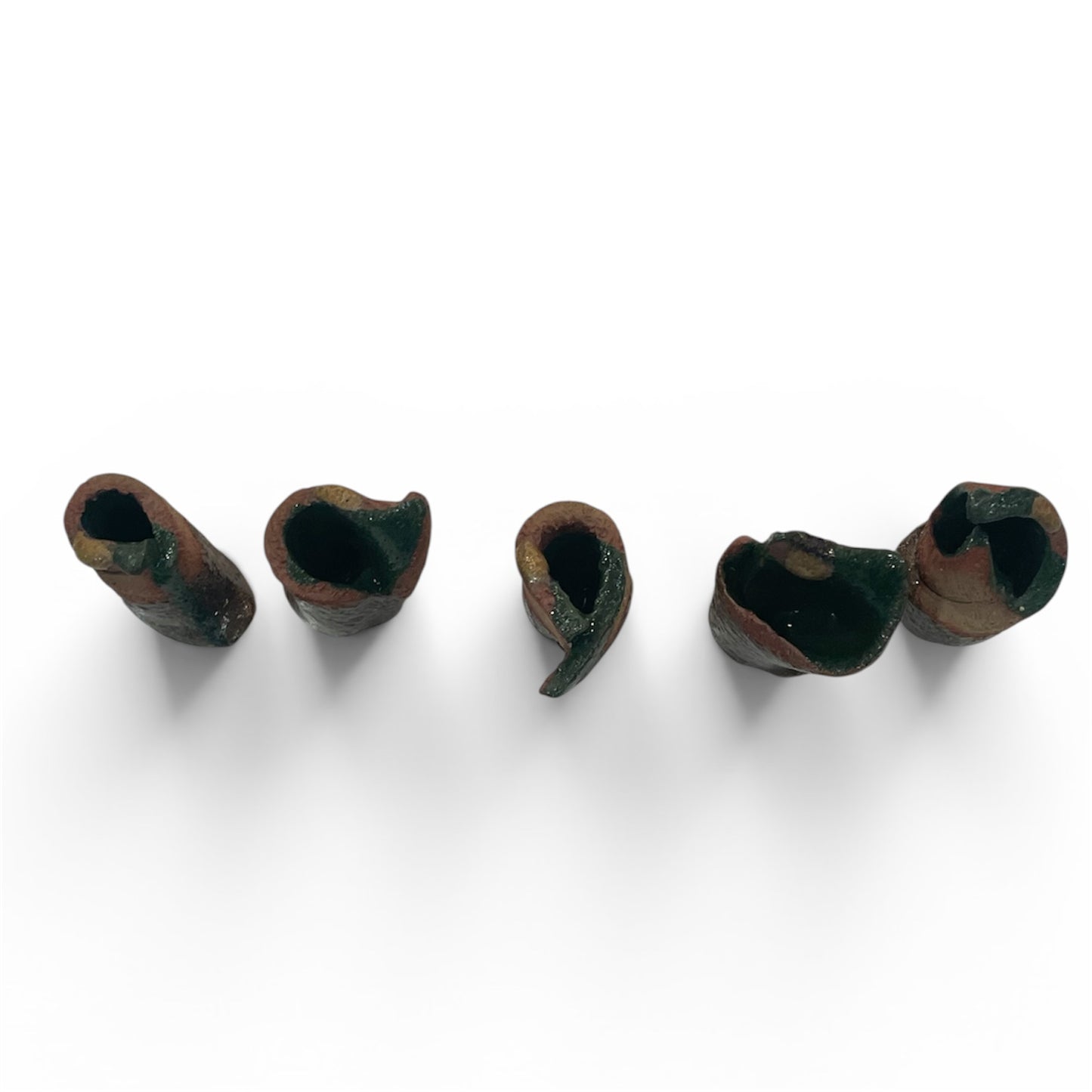 Miniature Set Green Scroll