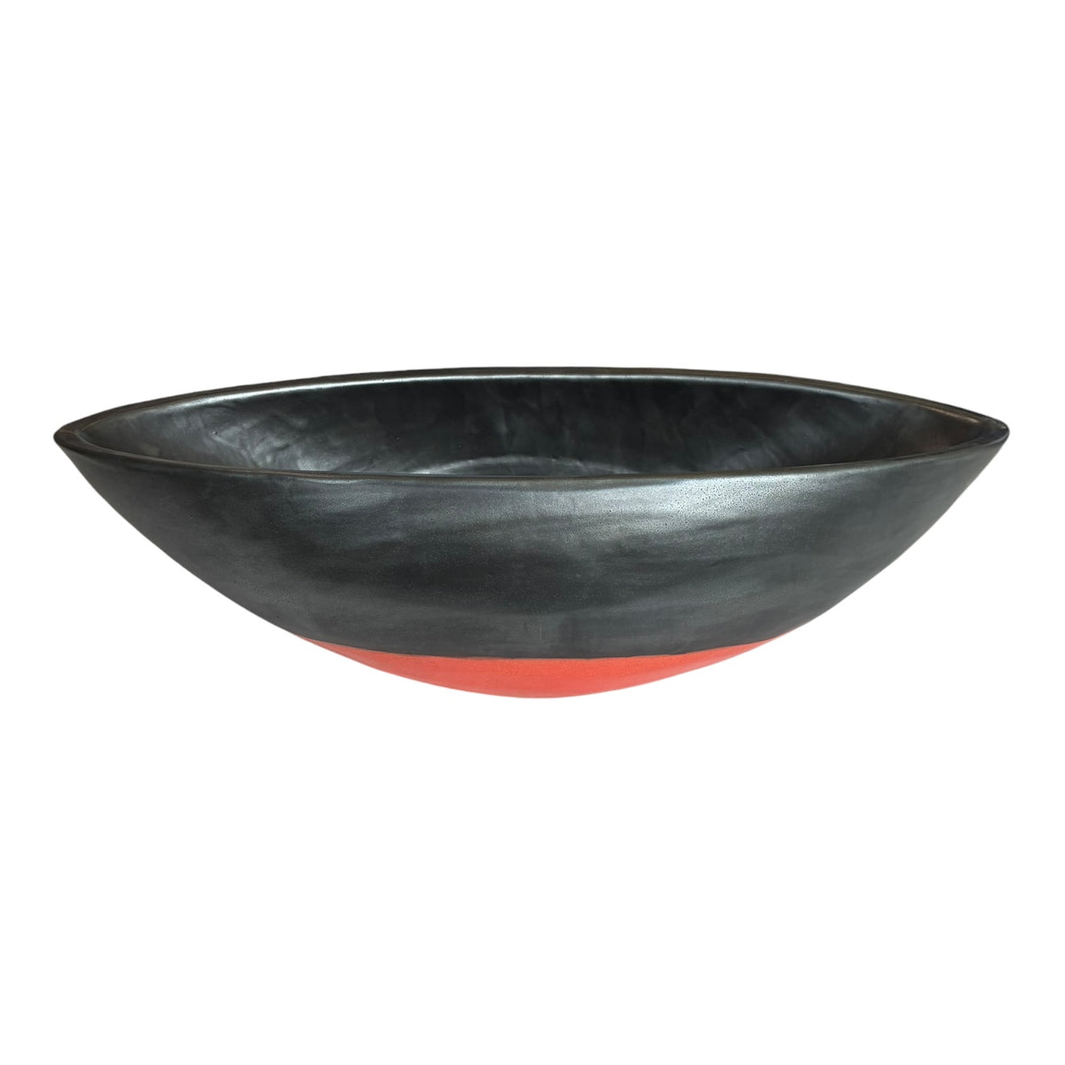 Black and vermilion
