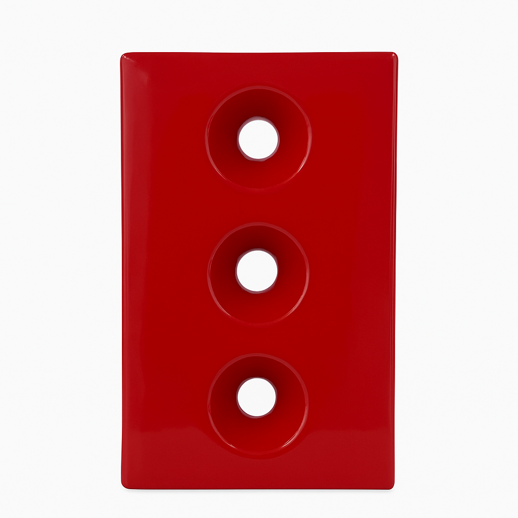 three holes