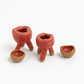 Miniature 3-legged set (red)