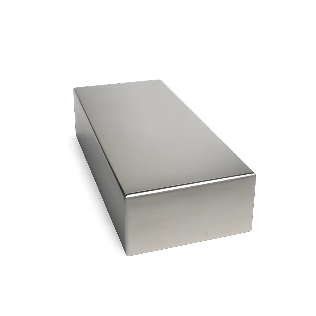 Stainless steel rectangular water basin, size S