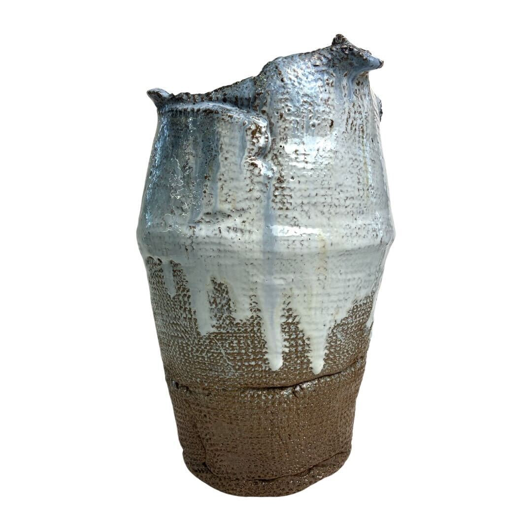 草月陶房オリジナル　織部　花器２つ IMG-0520.jpg?v=1744165819