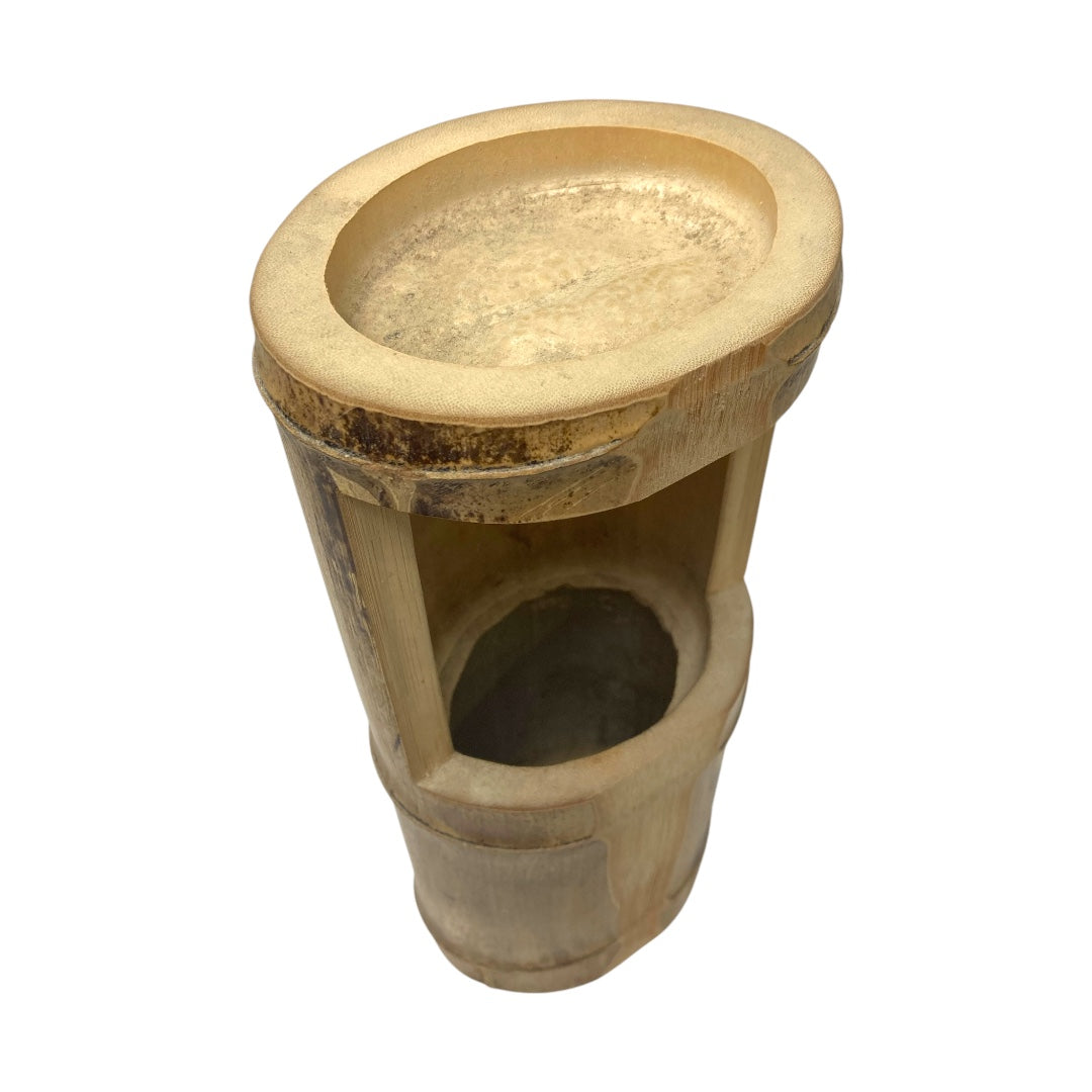 Bamboo flower vase (throwing)