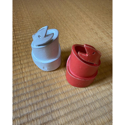 干支花器　巳
