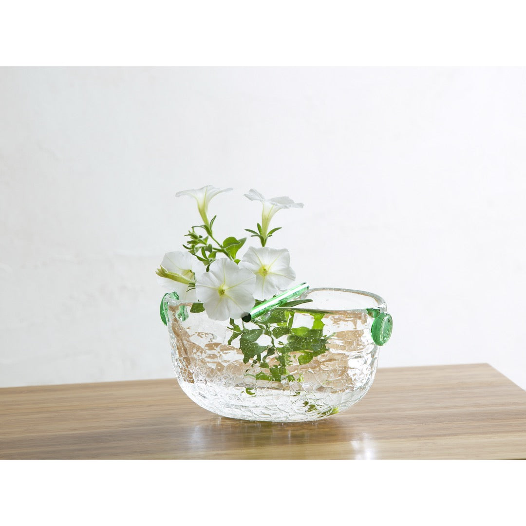 ガラス花器　蚊遣り