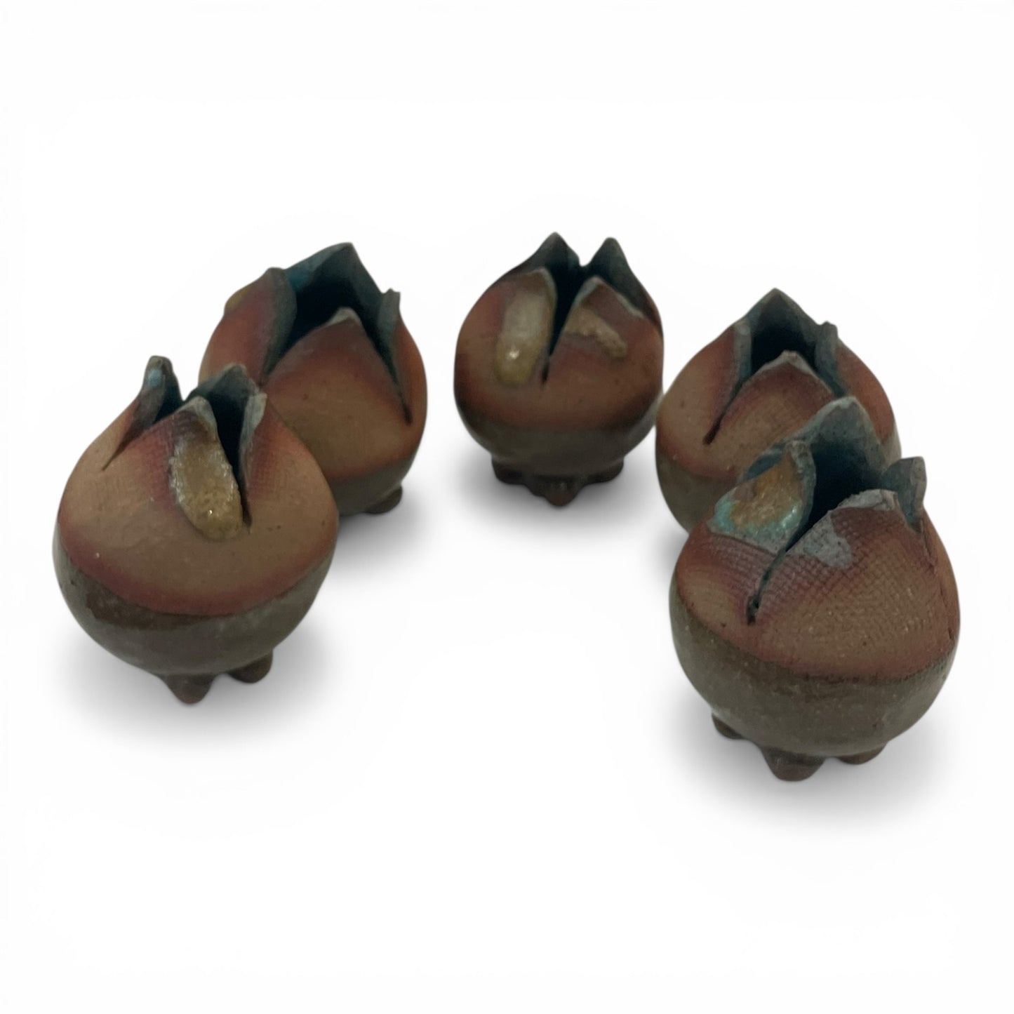 微缩模型套装：蓝红棕