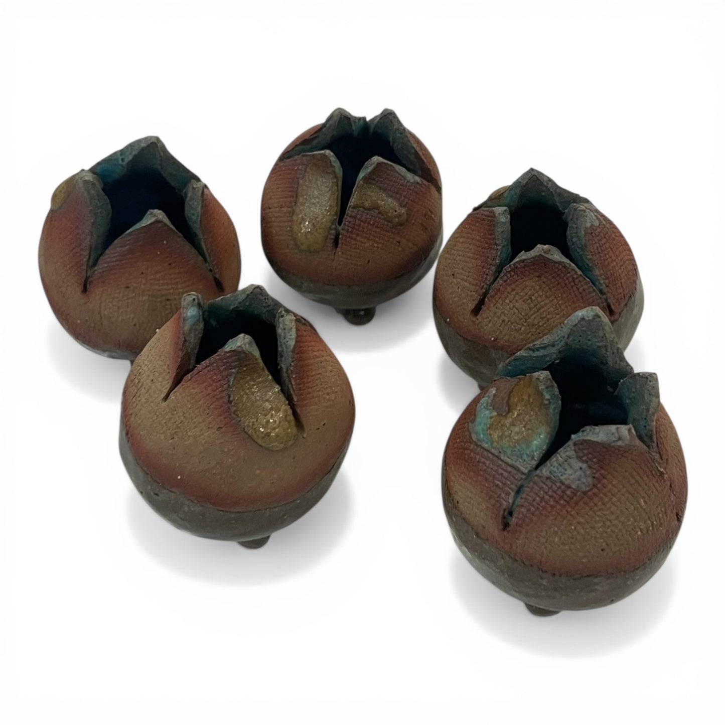 微缩模型套装：蓝红棕