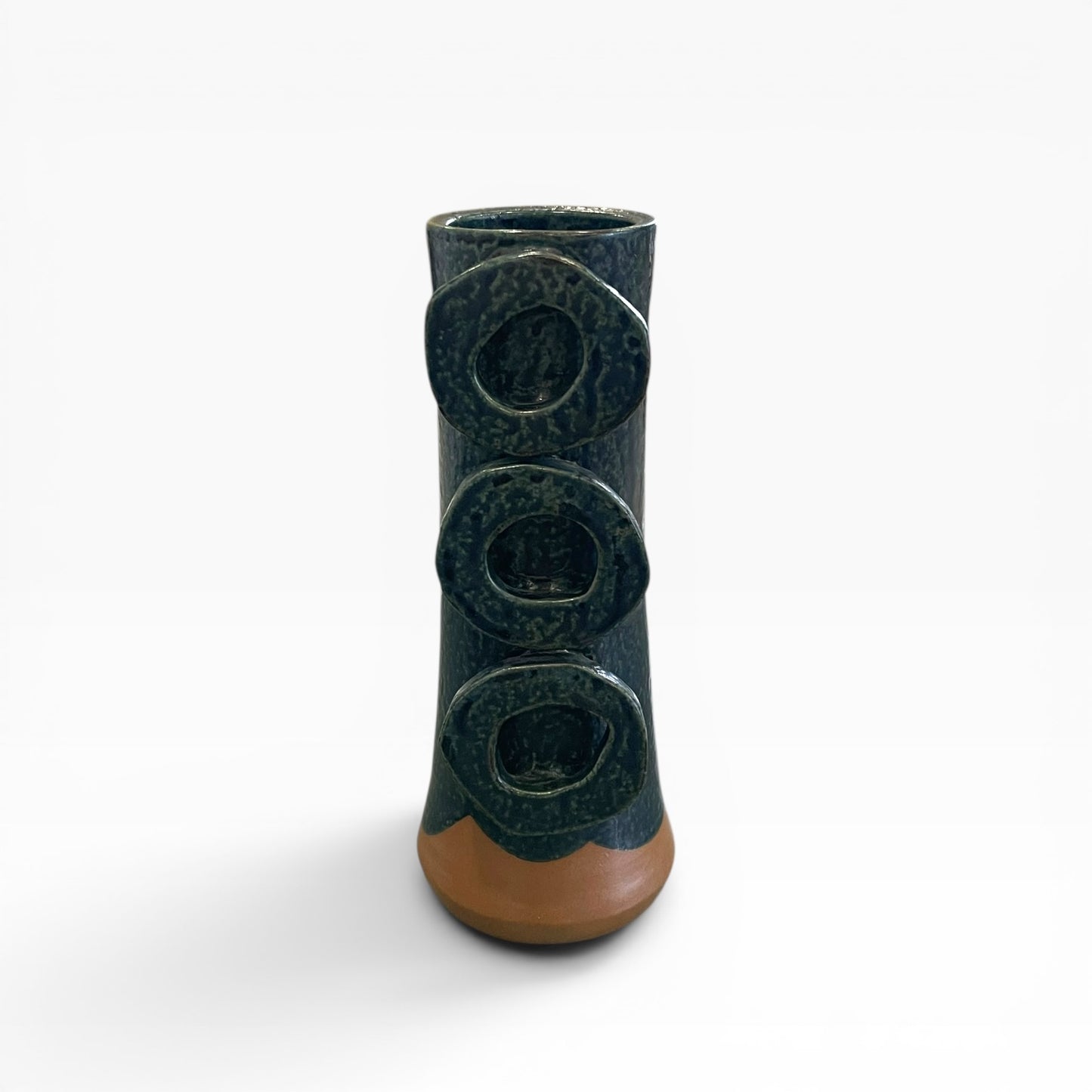 Kiln-changed navy blue