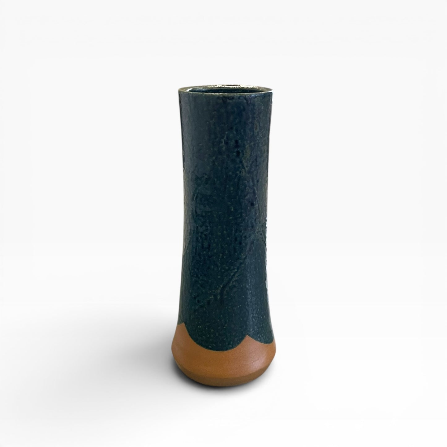 Kiln-changed navy blue
