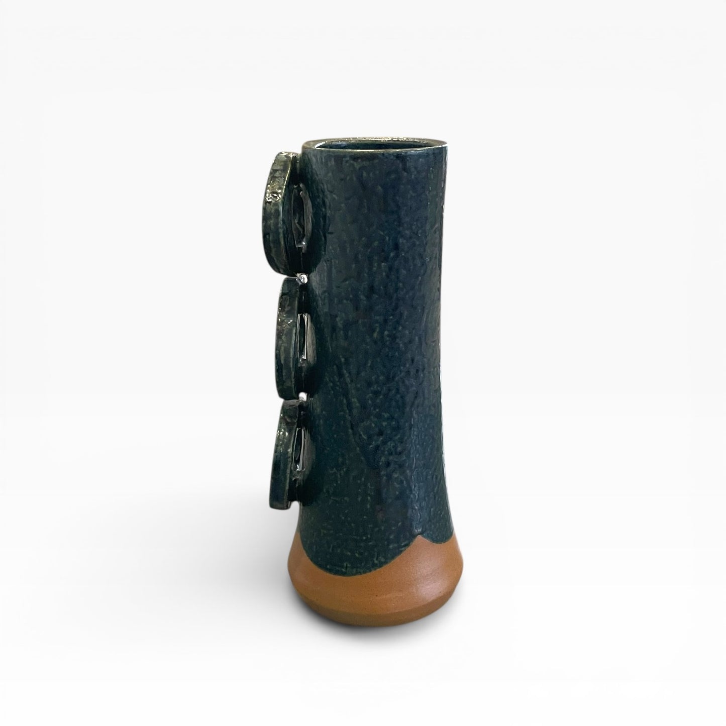 Kiln-changed navy blue