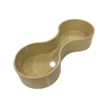 Running water (plastic basin)