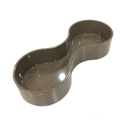 Running water (plastic basin)