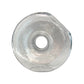 Round glass water basin