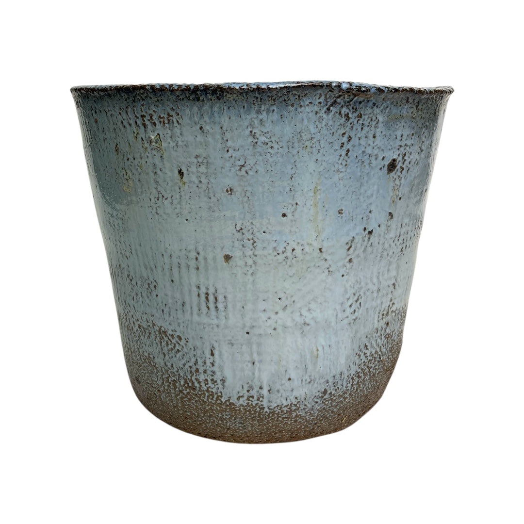 【新作】草月陶房一点もの　白(桶)