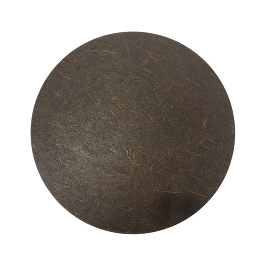 敷板　漆マット　丸