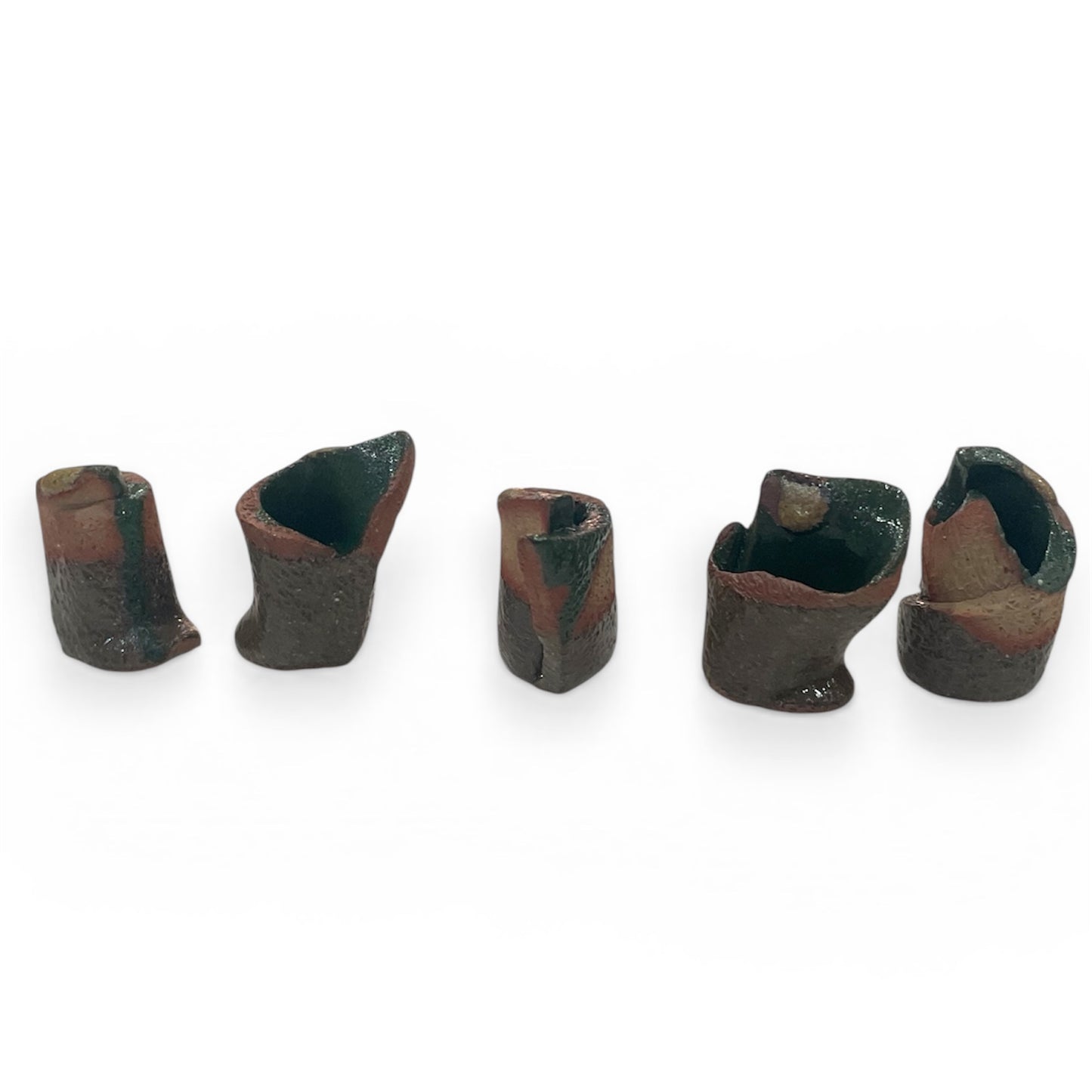 Miniature Set Green Scroll
