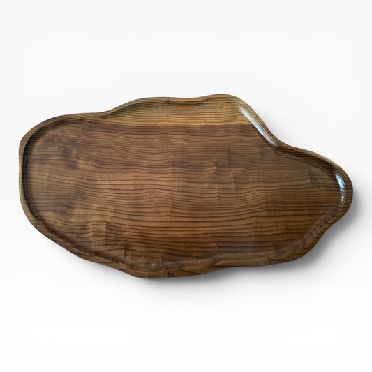 Cloud-shaped tray