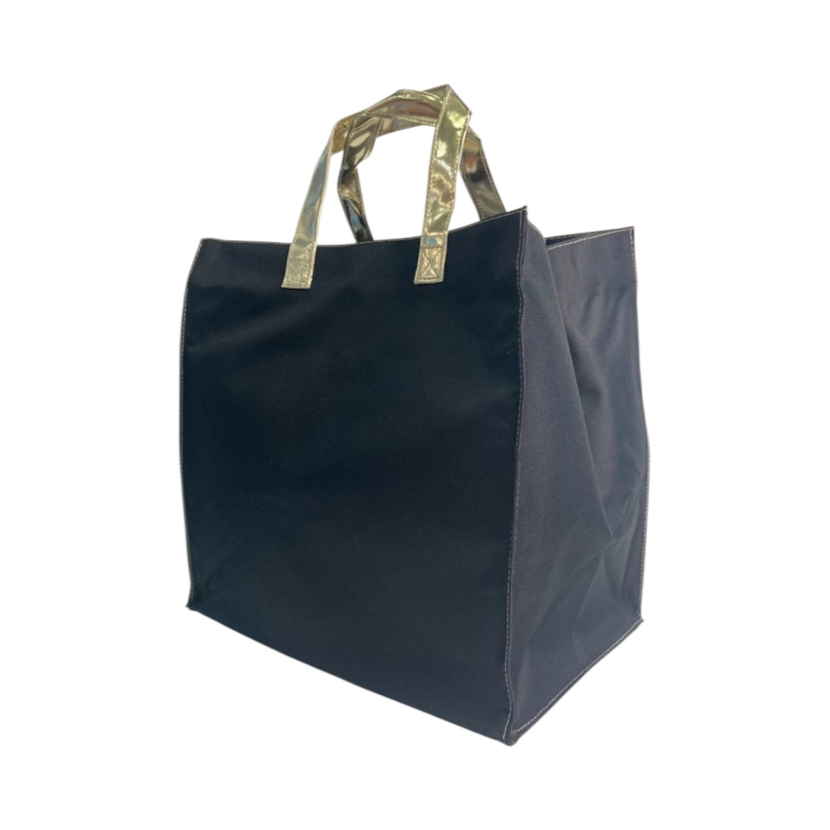 Gold handle bag