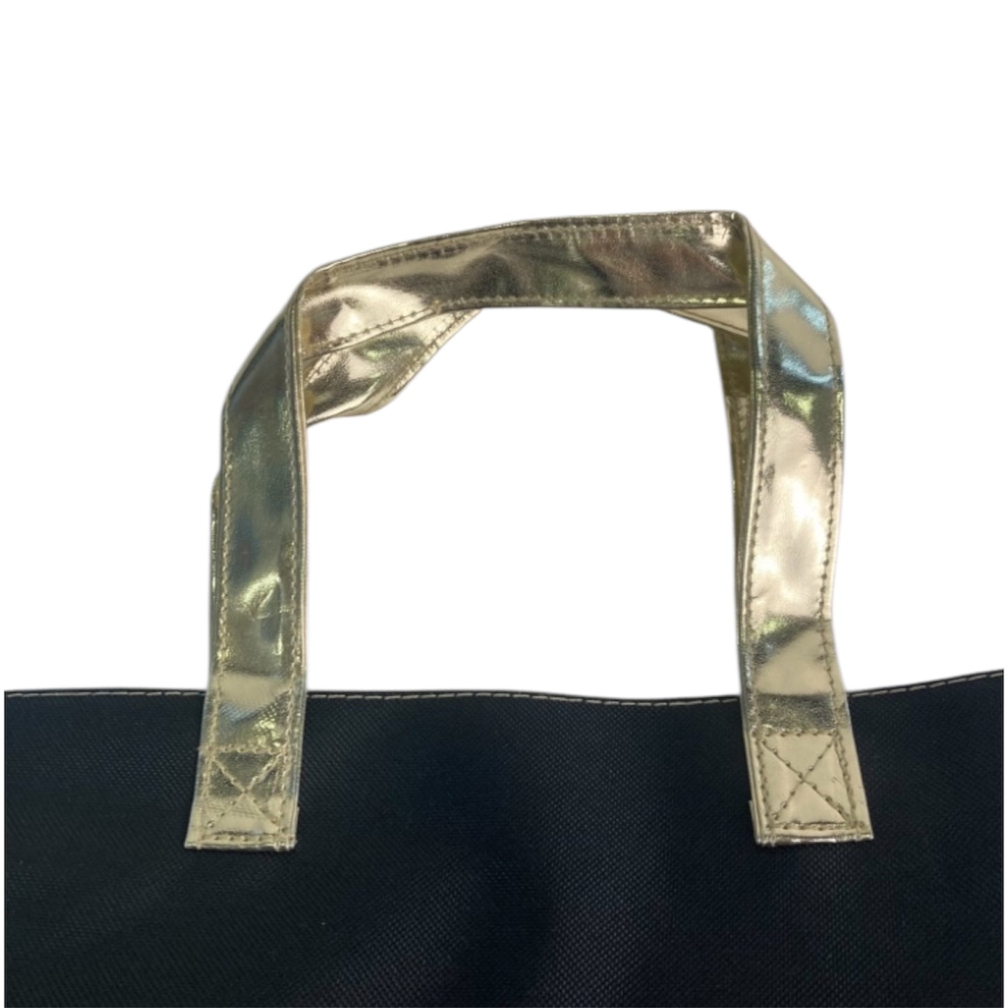 Gold handle bag