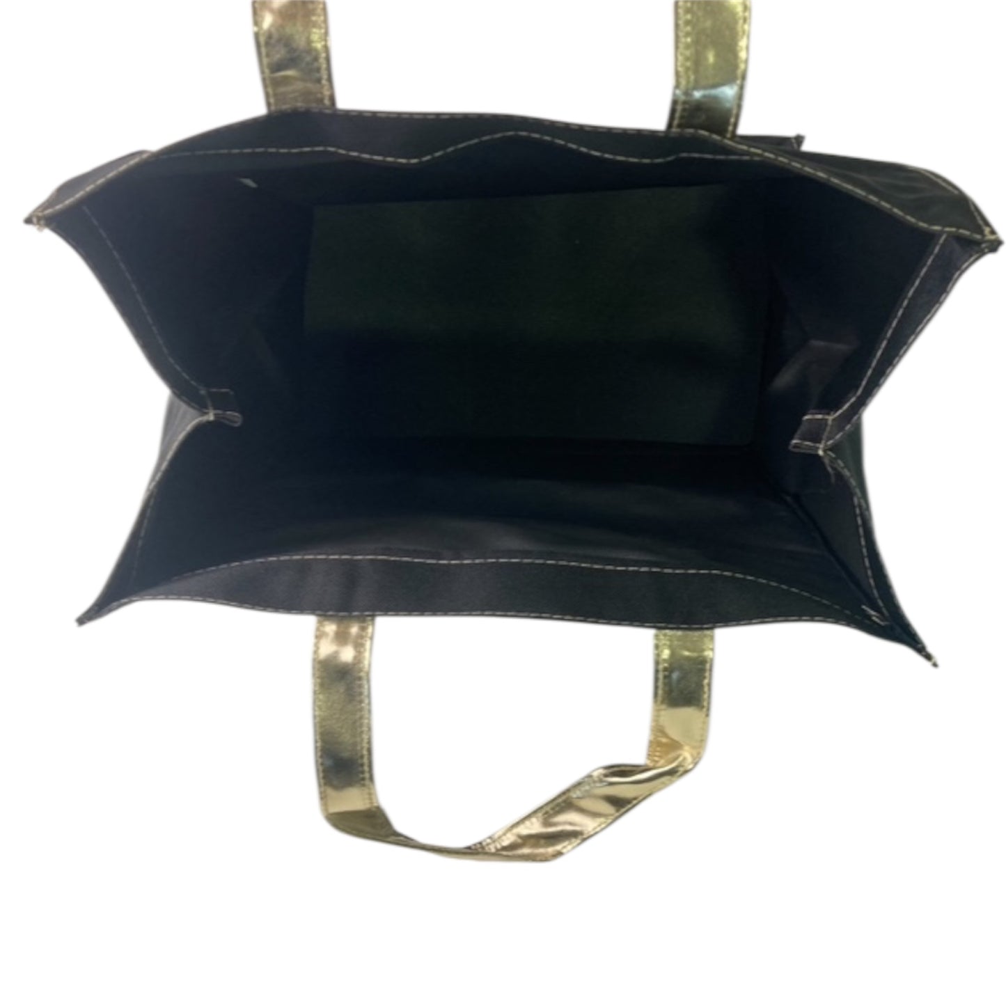 Gold handle bag
