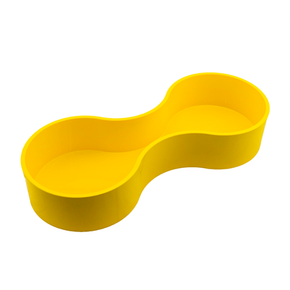 Running water (plastic basin)
