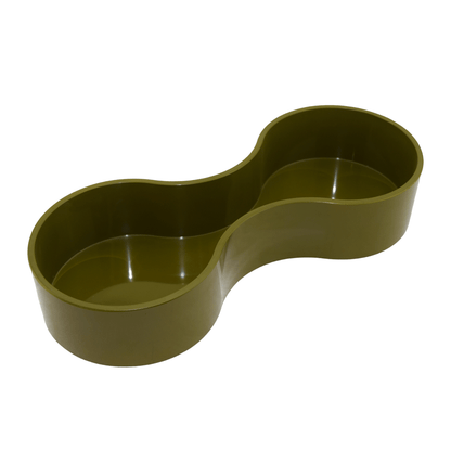 Running water (plastic basin)