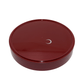 Basic round water basin (plastic) dark red