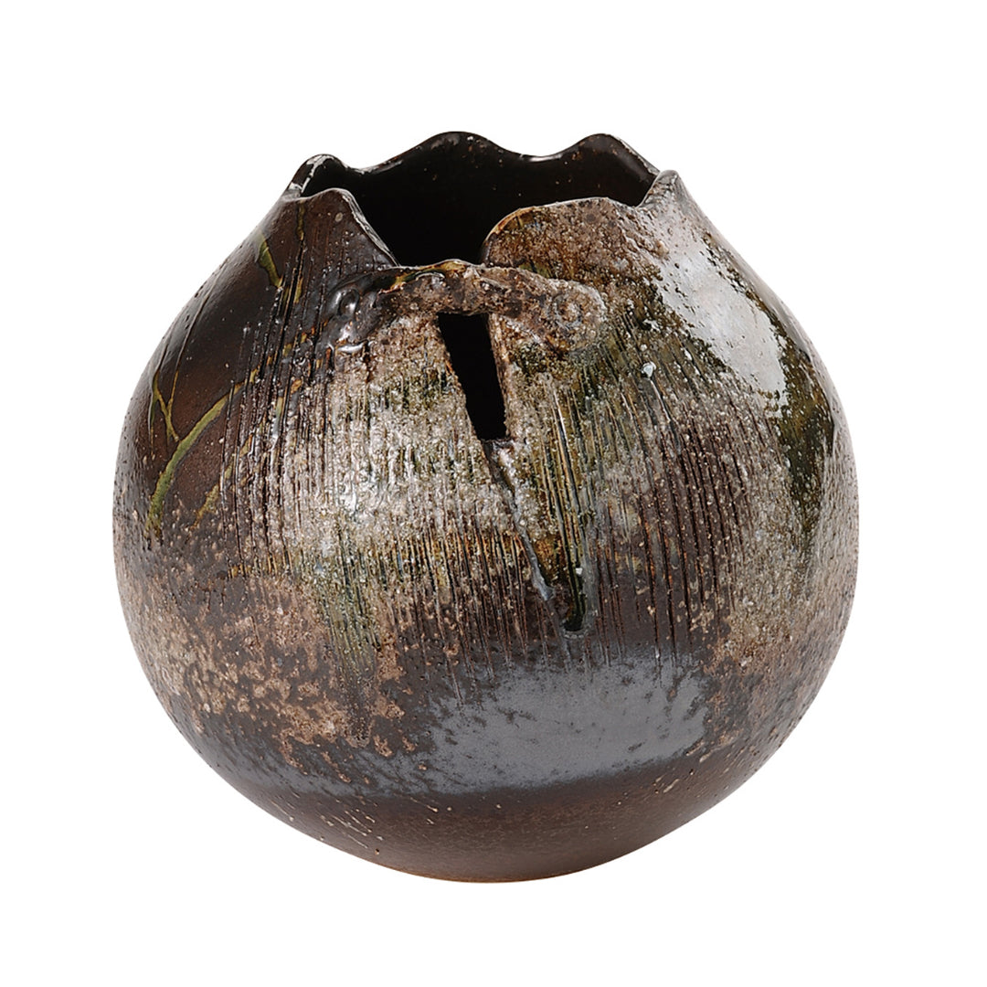 Oribe handle vase