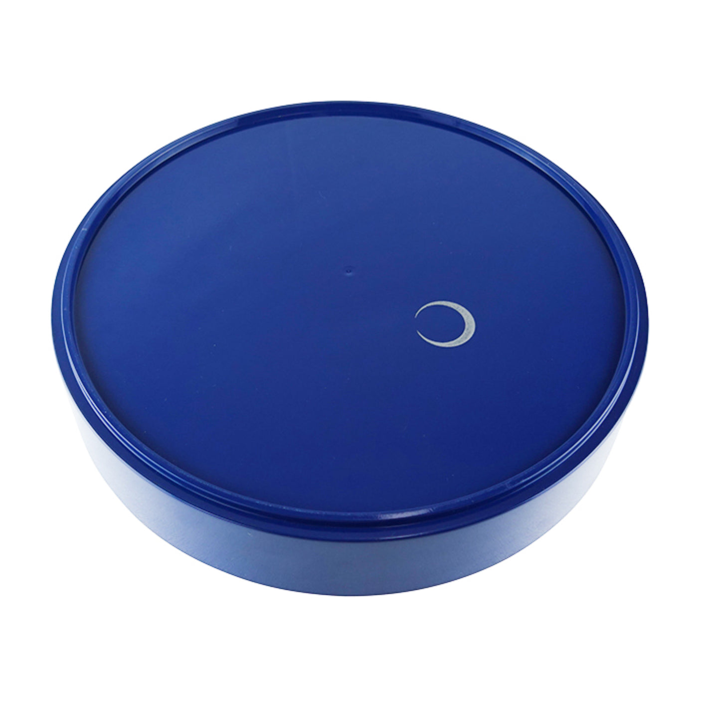 基本丸水盤（プラスチック）青
