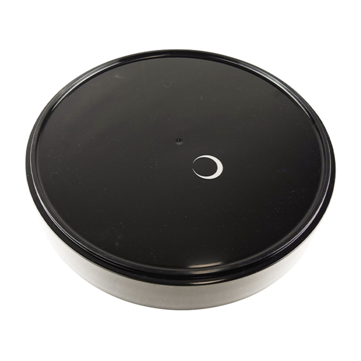 Basic round basin (plastic) black